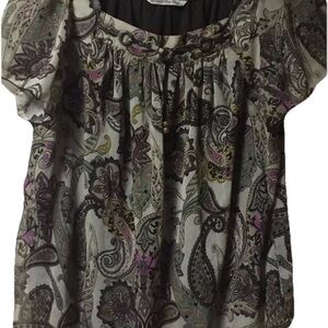 Larry Levine ~ Signature ~ Women’s ~ Top ~ 3X ~ Blouse ~ New ~ Short Sleeve